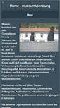 Mobile Screenshot of museumsberatung.ch
